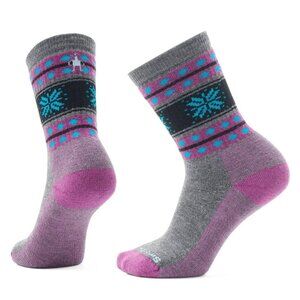 SmartWool Snowflake Dream Full Cushion Unisex Crew Socks Women's Medium
